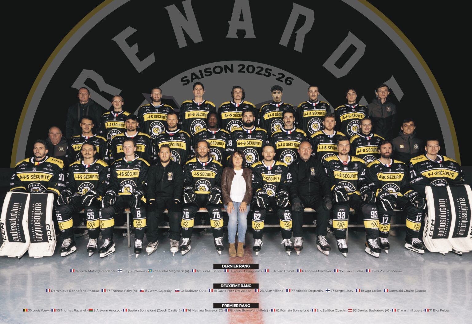 Renards Roannais — équipe 2025-26